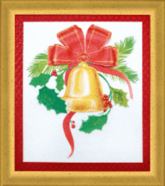 Набір картина з фетру Чарівна Мить В-180 "Новорічний дзвін"