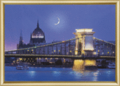 Готова Картина стразами КС-044 "Будапешт"