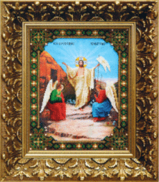 Набір для вишивання бісером Чарівна Мить Б-1057 "Ікона Воскресіння Христове"