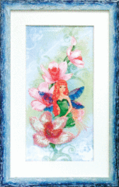 Набір для вишивання бісером Чарівна Мить Б-530 "Квіткова фея. Орхідея"