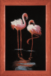 Набір для валяння картини Чарівна Мить В-89 "Ніжно-рожеве кохання"