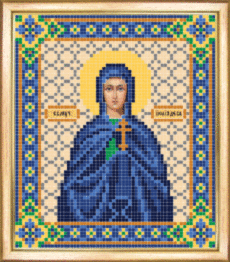 СБІ-043 Схема для вишивання бісером "Іменна ікона свята мучениця Юлія"