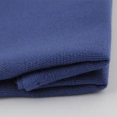 Тканина для вишивання ТПК-190-1 3/13 Онікс (домоткане полотно №30), темно-синій, 48%% бавовна, 52%% п/е, ширина 1,5м