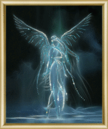 Набір картина стразами Чарівна Мить КС-037 "Нічний янгол"