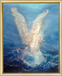 Набір картина стразами Чарівна Мить КС-084 "Морський янгол"