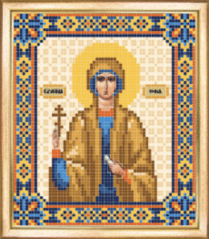 СБІ-056 Схема для вишивання бісером "Іменна ікона свята мучениця Софія"
