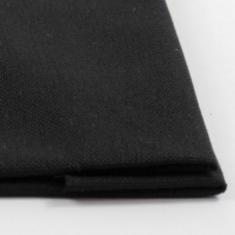 Тканина для вишивання (домоткане полотно №20), 1 чорна, 100%% бавовна, ширина 1,50м, Коломия