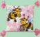 Набор для вышивки подушки крестиком Чарівна Мить РТ-111 "Веселые пчелки"  . Каталог товарів. Набори