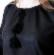827-14/10 Сорочка женская под бисер, черная, 3/4 рукав, размер 50. Каталог товарів. Вишивання/Шиття. Одяг для вишивання