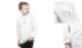 153-12-09 Сорочка для мальчиков под вышивку, белая, длинный рукав, размер 40. Каталог товарів. Вишивання/Шиття. Одяг для вишивання