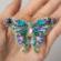 БП-344 Набор для изготовления броши Crystal Art "Бабочка". Каталог товарів. Набори