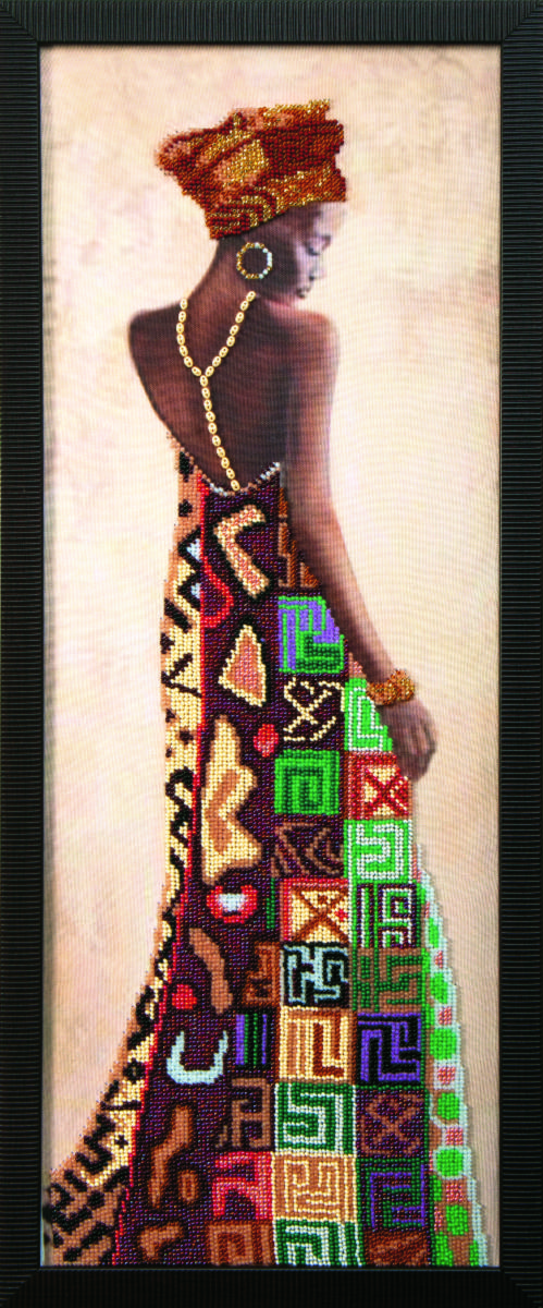 Набор для вышивки бисером Чарівна Мить Б-703 "Африканская принцесса". Каталог товарів. Набори