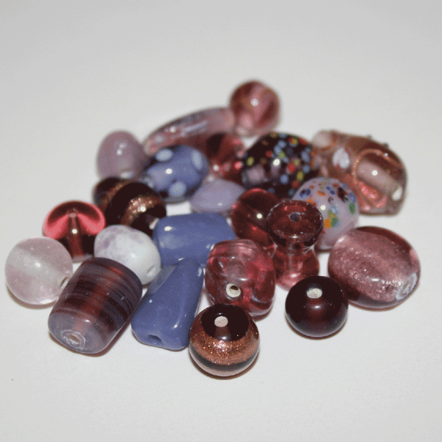 133TDM/Purple,4-12 MM,50г.Plain/Fancy Mix Crystal Art бусины. Каталог товарів. Намистини CrystalArt