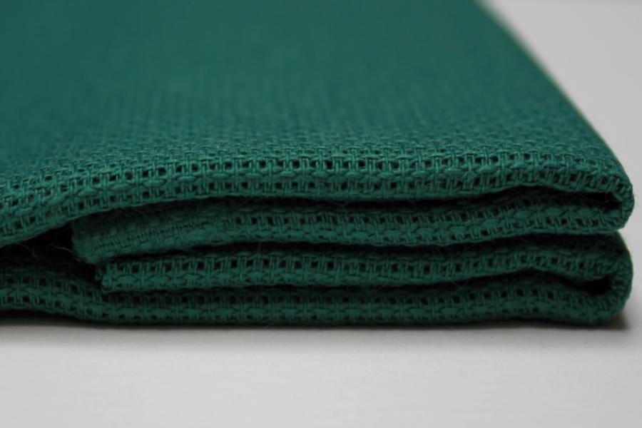 Канва для вышивания Арт.851 К6 зеленая, 100%% хлопок, ширина 150см. Каталог товарів. Вишивання/Шиття. Тканини