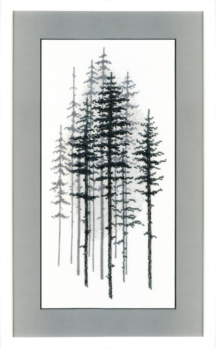 ВТ-1014 Набор для вышивания Crystal Art "Туманный лес". Каталог товарів. Набори