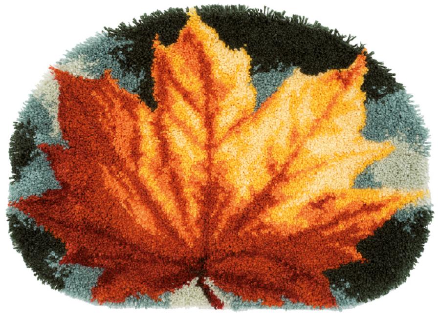 PN-0170508 Набор для вышивания коврика Vervaco Autumn leaf "Осенний лист". Каталог товарів. Набори