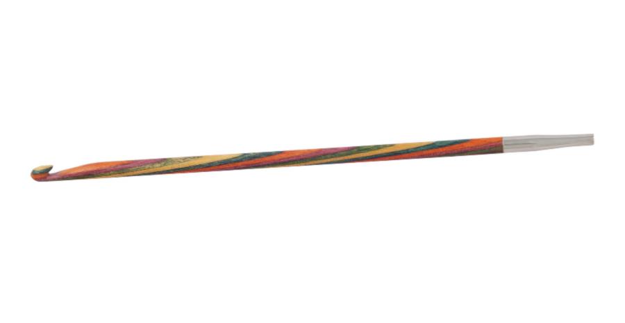 20749 Крючок односторонний тунисский съемный Symfonie Wood KnitPro, 6.00 мм. Каталог товарів. Вязання. Крючки