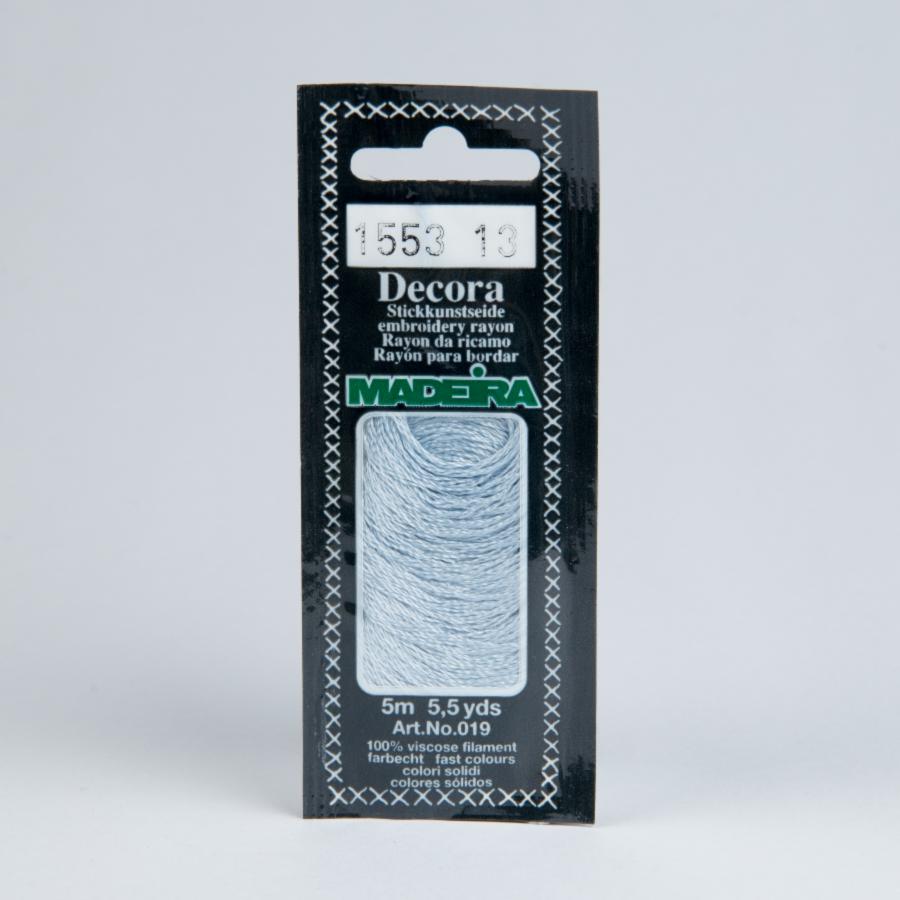 1553 Decora Madeira 5 m 4-х слойные филамент 100%% вискоза. Каталог товарів. Вишивання/Шиття. Муліне та нитки для вишивання. Муліне Madeira. Муліне Madeira Decora