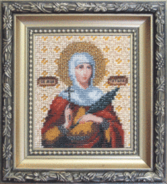 Набір для вишивання бісером Чарівна Мить Б-1029 "Ікона свята мучениця Тетяна"