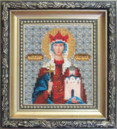 Набір для вишивання бісером Чарівна Мить Б-1041 "Ікона свята мучениця Людмила"