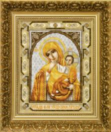 Набір для вишивання хрестиком Чарівна Мить №394 "Ікона Пресвятої Богородиці Відрада або розрада"