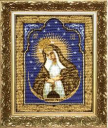 Набір для вишивання хрестиком Чарівна Мить №399 "Ікона Образ Пресвятої Богородиці Остробрамська"