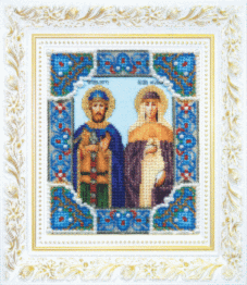Набір для вишивання бісером Чарівна Мить Б-1185 "Ікона святих благовірних князя Петра та княгини Февронії"