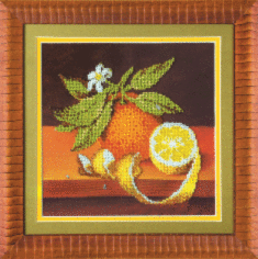Набір для вишивання бісером Чарівна Мить Б-631 "Лимон апельсин"