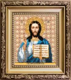 Набір для вишивання бісером Чарівна Мить Б-1173 "Ікона Господа Ісуса Христа"