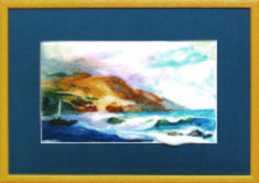 Набір для валяння картини Чарівна Мить В-65 "Морський краєвид"