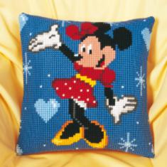 PN-0014584 Набор для вышивания крестом (подушка) Vervaco Disney "Minnie Mouse"