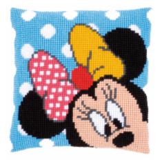 PN-0167234 Набор для вышивания крестом (подушка) Vervaco Disney "Minnie Peek-a-boo"