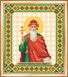 СБІ-021 Схема для вишивання бісером "Іменна ікона святий равноапостольний князь Володимир"
