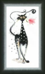 Набір для вишивання хрестиком Чарівна Мить М-250 "Кіт-залицяльник"
