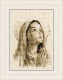PN-0161586 Набір для вишивання хрестом Vervaco Hail Mary "Свята Марія"