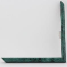 Рамка + стекло, цвет зеленый мрамор, размер 21х21 