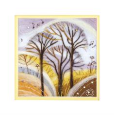 Набір для валяння картини Чарівна Мить В-208 Триптих "Мелодія лісу"