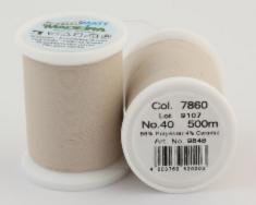 7860/9848 Frosted MATT екстра матові вишивальні нитки, 96%% поліестер, 4%% кераміка, 500 м