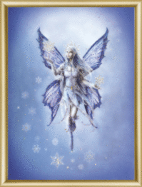 Набір картина стразами Чарівна Мить КС-40 "Зимова фея"