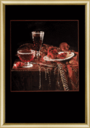 Набір картина стразами Чарівна Мить КС-060 "Пурпуровий вечір"