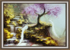 Набір картина стразами Чарівна Мить КС-101 "Дерево бажань"