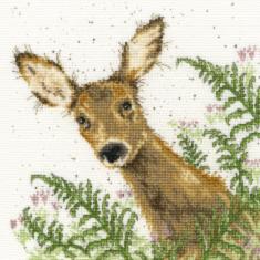 XHD32 Набор для вышивания крестом Doe A Deer "Олень" Bothy Threads