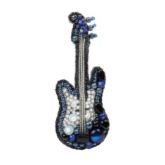БП-313 Набір для виготовлення брошки Crystal Art "Гітара"