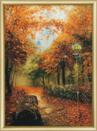 Набір картина стразами Чарівна Мить КС-095 "Золота осінь"