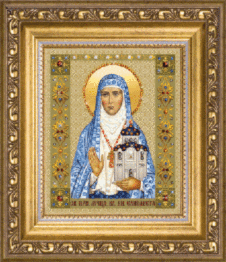 Набір картина стразами Чарівна Мить КС-186 "Ікона святої мучениці Елізавети"