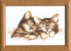 Набір для вишивання хрестиком Чарівна Мить №296 "Кошенята"