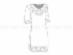 Заготовка для платья под вышивку бисером Розы монохром, П99-ГБ белый. Каталог товарів. Вишивання/Шиття. Одяг для вишивання