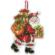 70-08912 Набор для вышивания крестом DIMENSIONS Santa with Bag Christmas Ornament "Рождественское украшение Санта Клаус с мешком". Каталог товарів. Набори