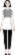828-14/10 Сорочка женская под бисер, черная, короткий рукав, размер 40. Каталог товарів. Вишивання/Шиття. Одяг для вишивання
