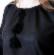 827-14/10 Сорочка женская под бисер, черная, 3/4 рукав, размер 40. Каталог товарів. Вишивання/Шиття. Одяг для вишивання